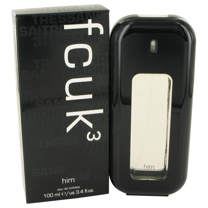 Fcuk 3 by French Connection For Men Eau De Toilette Spray 3.4 oz