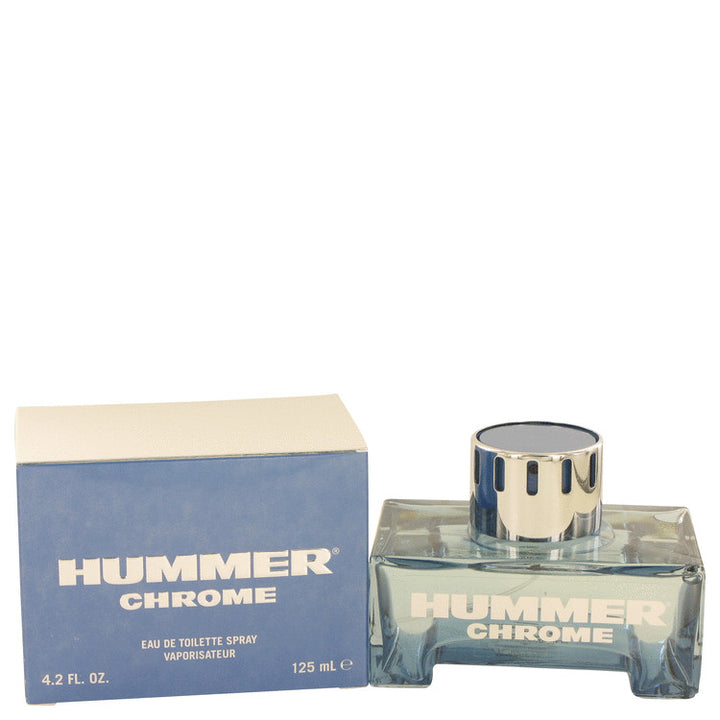 Hummer Chrome by Hummer For Men Eau De Toilette Spray 4.2 oz