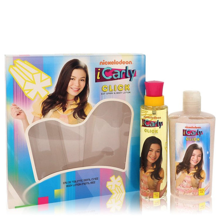 iCarly-Click-by-Marmol-&-Son-For-Women Gift Set  3.4 oz Eau De Toilette Spray + 8 oz Body Lotion 