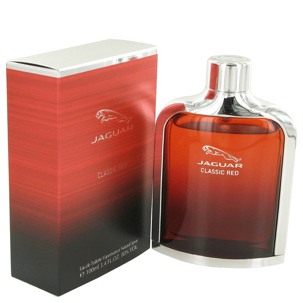 Jaguar Classic Red by Jaguar For Men Eau De Toilette Spray 3.4 oz