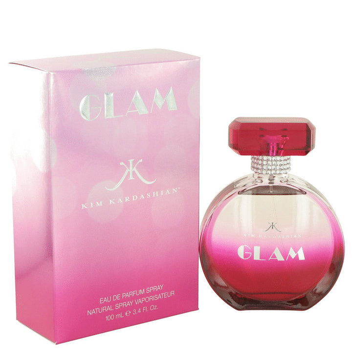 Kim Kardashian Glam by Kim Kardashian For Women Eau De Parfum Spray 3.4 oz