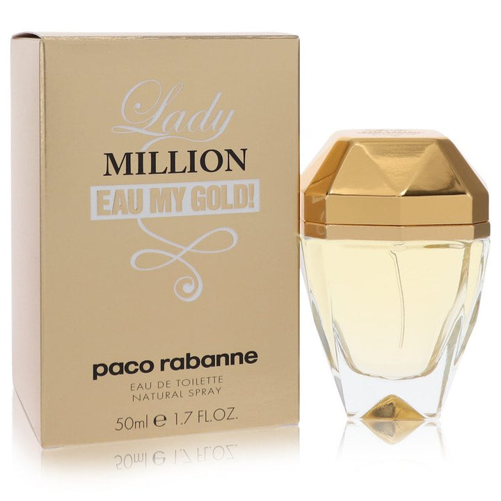 lady-million-eau-my-gold-by-paco-rabanne-for-women Eau De Toilette Spray 1.7 oz