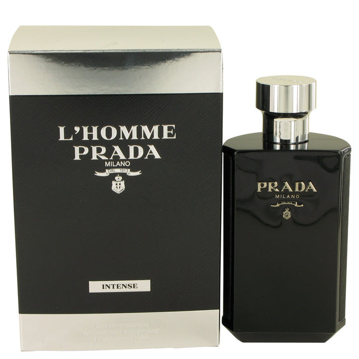 Prada L'homme Intense by Prada For Men Eau De Parfum Spray 3.4 oz