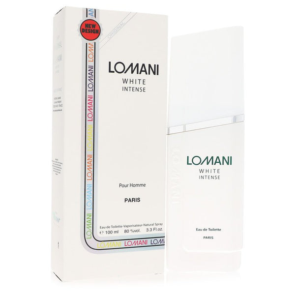 Lomani White Intense by Lomani For Men Eau De Toilette Spray 3.3 oz