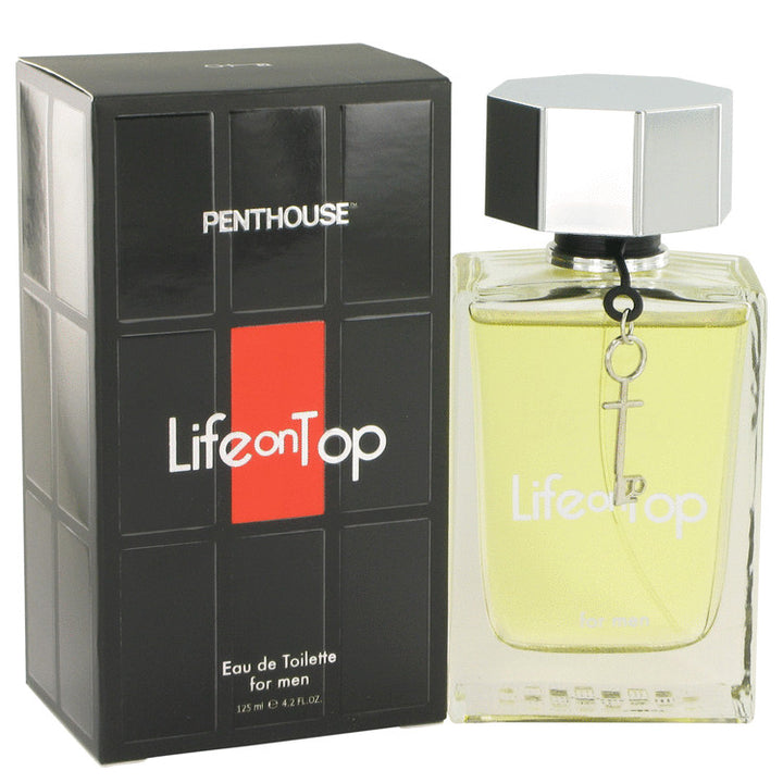 Life on Top by Penthouse For Men Eau De Toilette Spray 3.4 oz