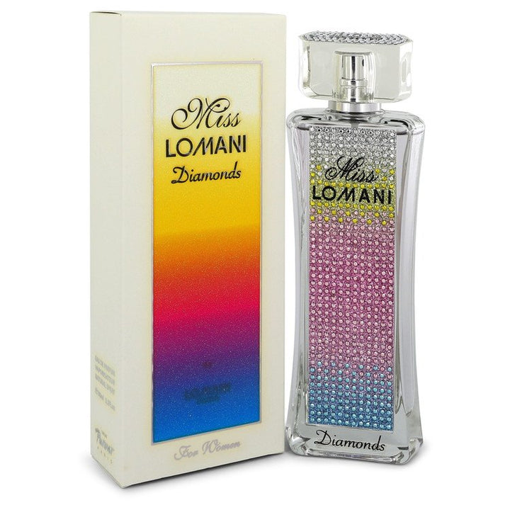 Miss Lomani Diamonds by Lomani For Women Eau De Parfum Spray 3.3 oz