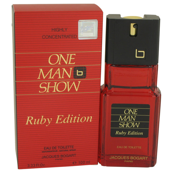 One-Man-Show-Ruby-by-Jacques-Bogart-For-Men-Eau-De-Toilette-Spray-3.3-oz