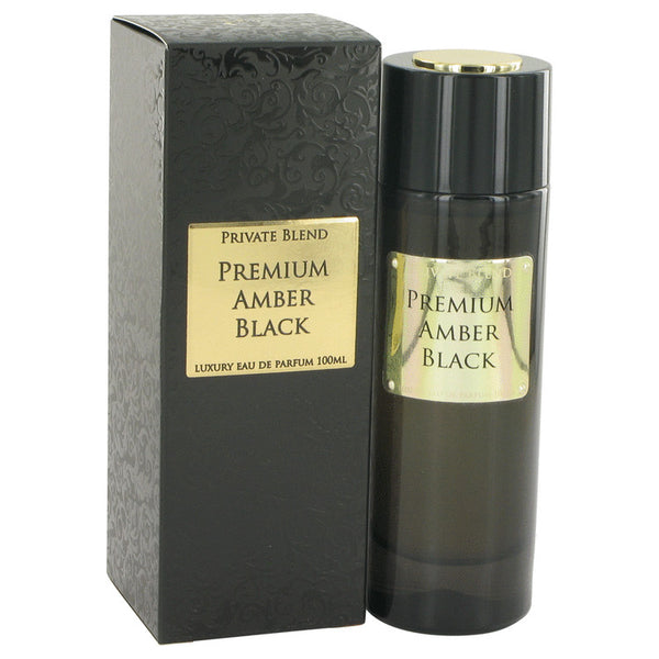 Private Blend Premium Amber Black by Chkoudra Paris For Men Eau De Parfum Spray 3.4 oz