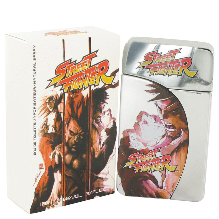 Street Fighter by Capcom For Men Eau De Toilette Spray 3.4 oz