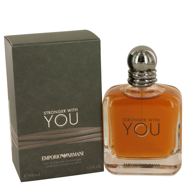 Stronger With You by Giorgio Armani For Men Eau De Toilette Spray 3.4 oz