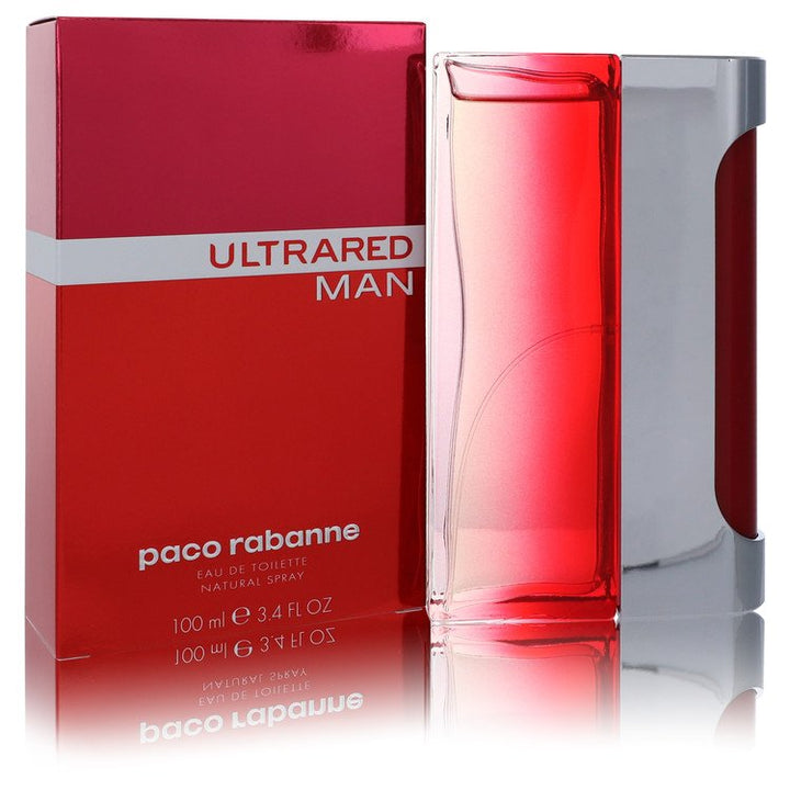 Ultrared by Paco Rabanne For Men Eau De Toilette Spray 3.4 oz