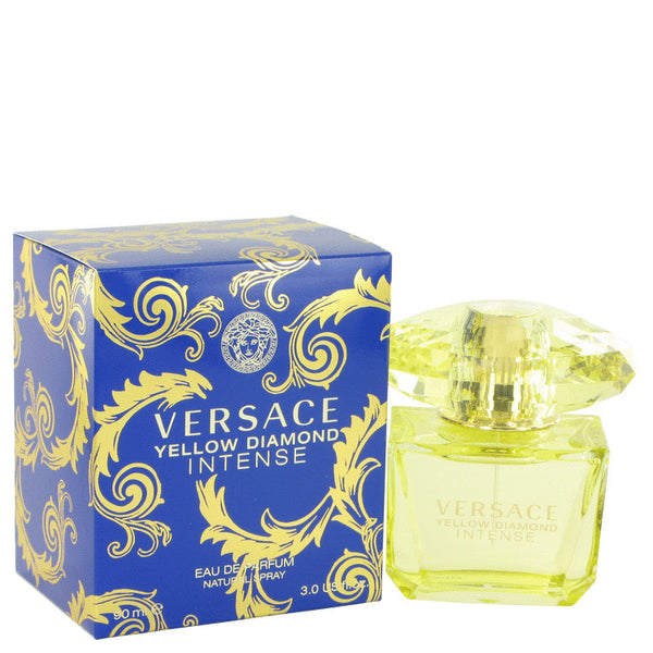 Versace Yellow Diamond Intense by Versace For Women Eau De Parfum Spray 3 oz