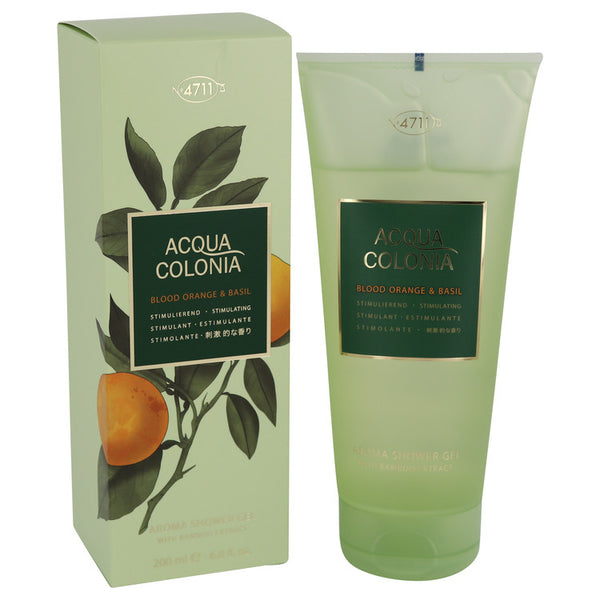 4711 Acqua Colonia Blood Orange & Basil by 4711 For Shower Gel 6.8 oz