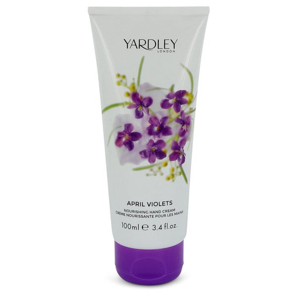 April Violets by Yardley London For Hand Cream 3.4 oz 