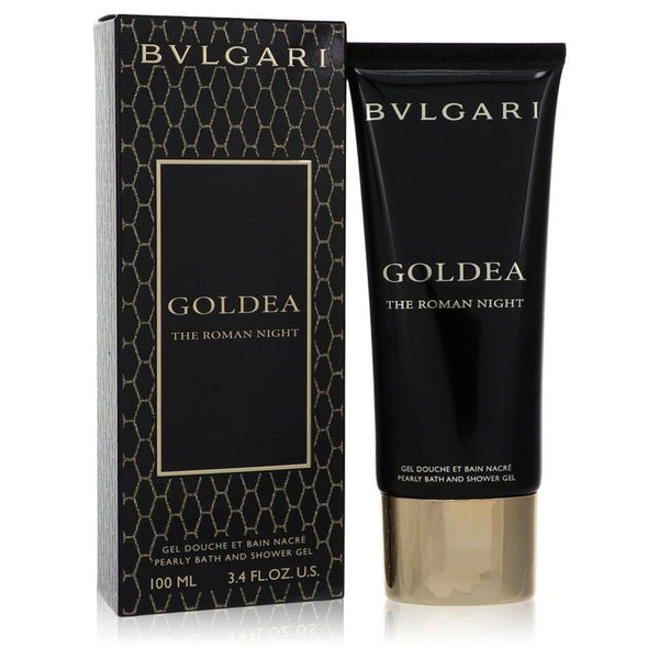 Bvlgari Goldea The Roman Night by Bvlgari For Pearly Bath and Shower Gel 3.4 oz