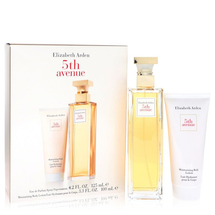 5Th Avenue by Elizabeth Arden For Gift Set -- 4.2 oz Eau De Parfum Spray + 3.3 oz Body Lotion