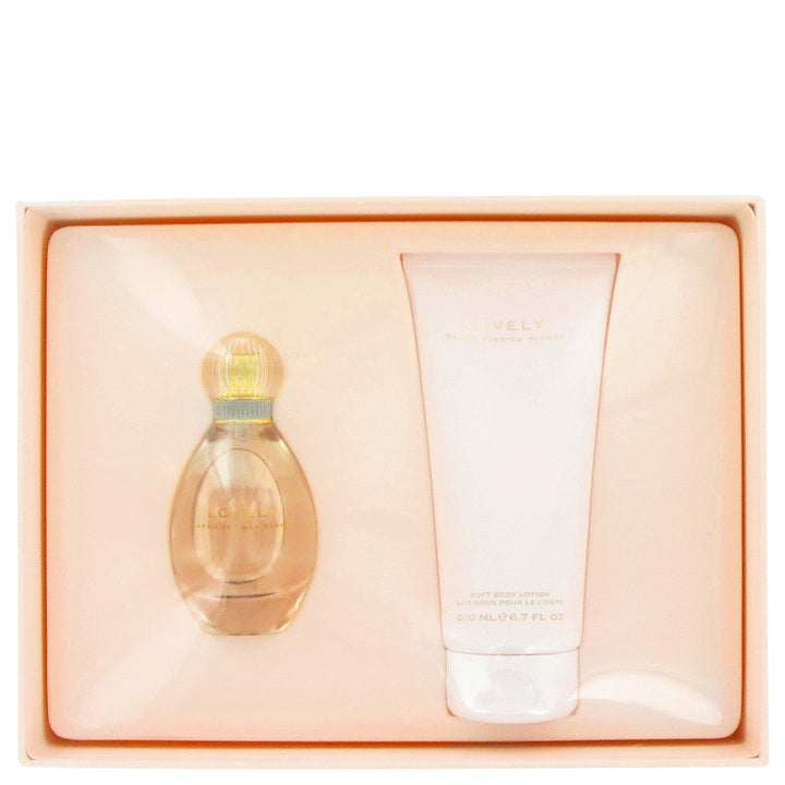 Lovely by Sarah Jessica Parker For Gift Set -- 1.7 oz Eau De Parfum Spray + 6.7 oz Body Lotion