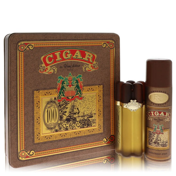 Cigar by Remy Latour For Gift Set -- 3.3 oz Eau De Toilette Spray + 6.6 oz Deodorant