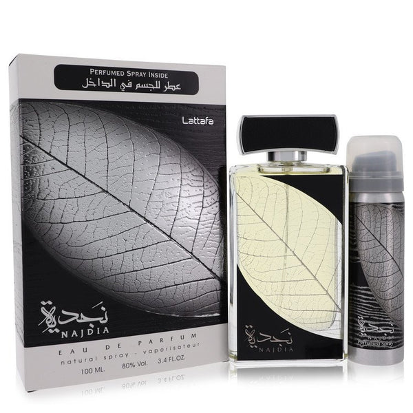 Najdia by Lattafa For Eau De Parfum Spray Plus 1.7 oz Deodorant  3.4 oz