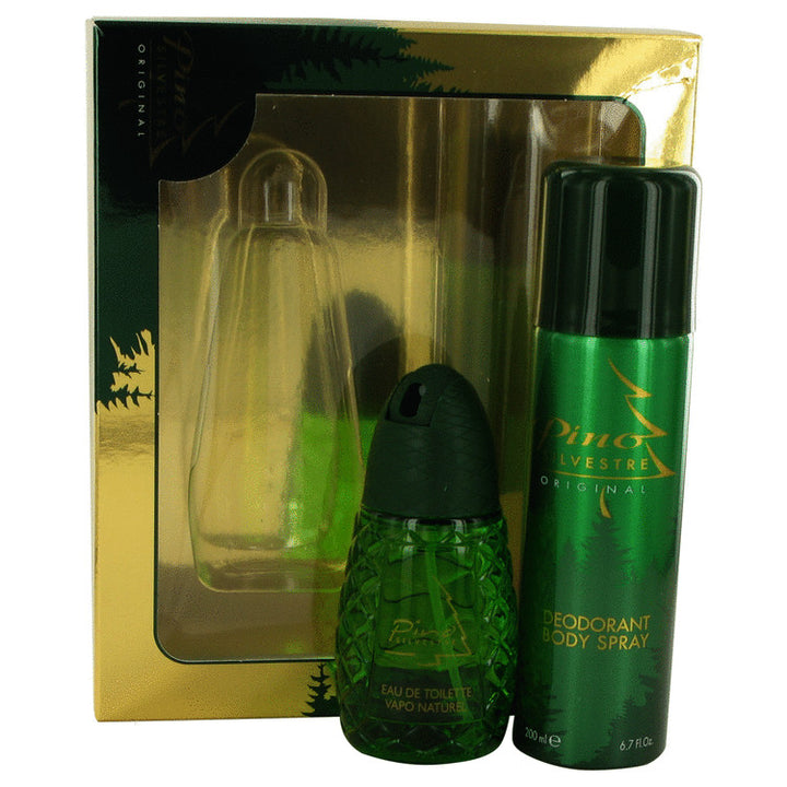 Pino Silvestre by Pino Silvestre For Gift Set -- 4.2 oz Eau De Toilette Spray + 6.7 oz Body Spray