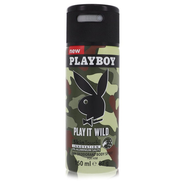Playboy Play It Wild by Playboy For Deodorant Spray 5 oz