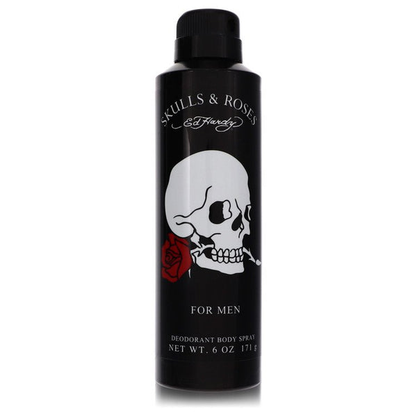 Skulls & Roses by Christian Audigier For Deodorant Spray 6 oz