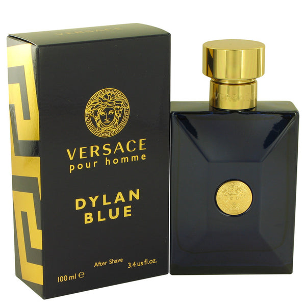 Versace Pour Homme Dylan Blue by Versace For After Shave Lotion 3.4 oz