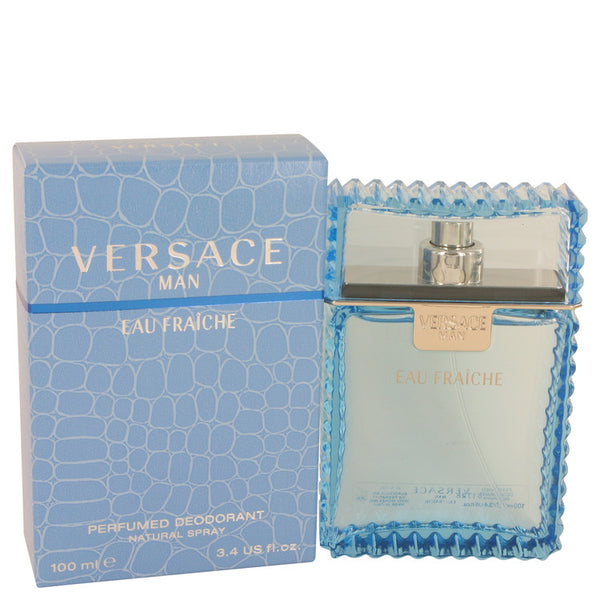 Versace Man by Versace For Eau Fraiche Deodorant Spray 3.4 oz